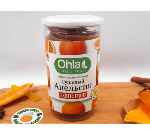 Апельсин сушеный в банке Ohla 400гр