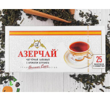 Азерчай черный с ароматом бергамота 25 пакетиков