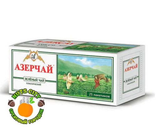 Азерчай зелёный 25 пакетиков
