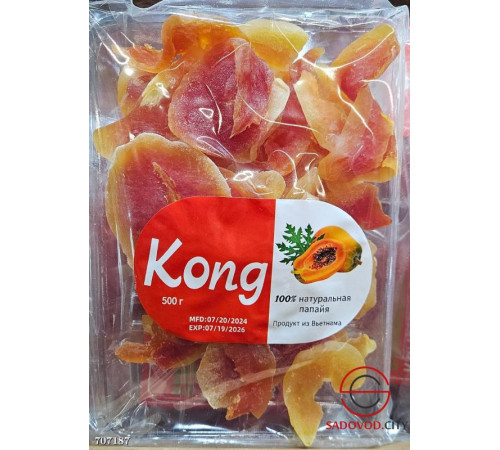 Папайя сушеная Kong 500гр