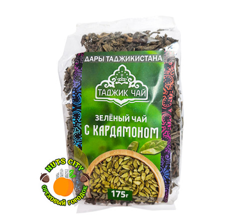 Зеленый чай с кардамоном 175гр