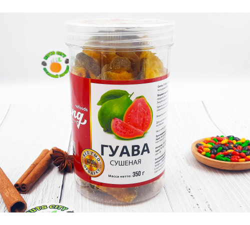Гуава сушеная King в банке 350гр