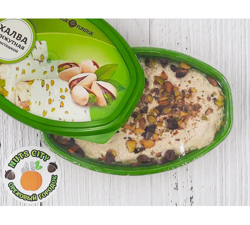 Халва кунжутная с фисташками 280гр