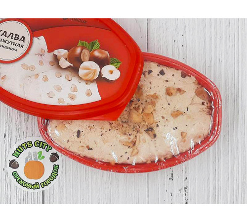 Халва кунжутная с фундуком 280гр