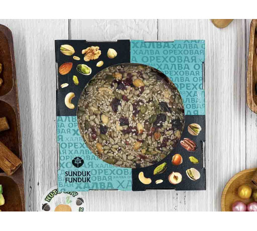Халва ореховая "Крокан" 180гр