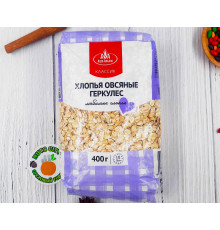 Хлопья овсяные "геркулес" 400гр