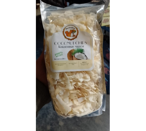 Кокосовые чипсы 500гр