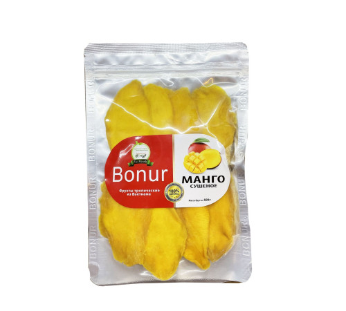 Манго "Bonur"  без сахара 250гр