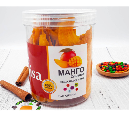 Манго сушеное Anisa в банке 500гр