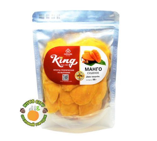 Манго сушеное King 500гр