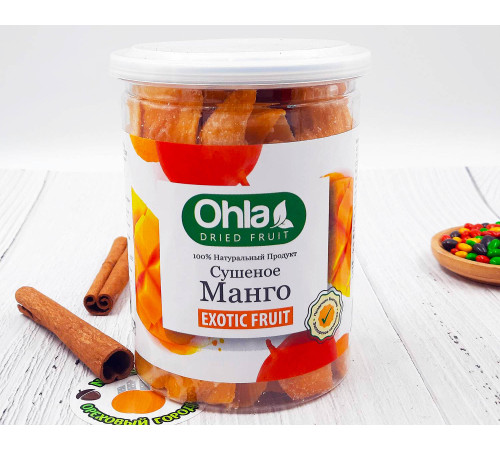 Манго сушеное Ohla в банке 400гр