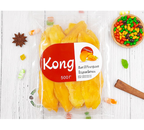 Манго "KONG" без сахара  500гр