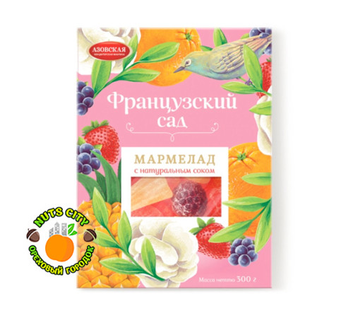 Мармелад желейный "Французский сад" 300гр