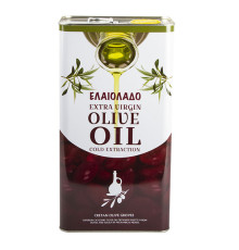 Масло оливковое Elaiolado Extra Virgin холодного отжима 5 л