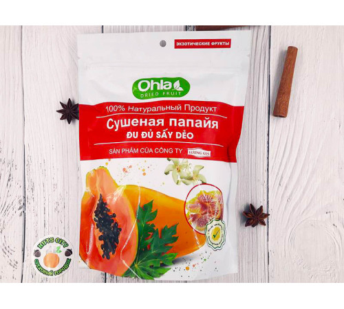 Папайя сушеная "Ohla" 500гр
