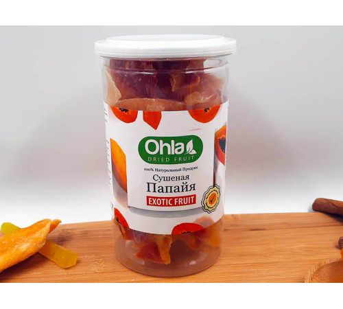 Папайя сушеная в банке  "Ohla" 400гр