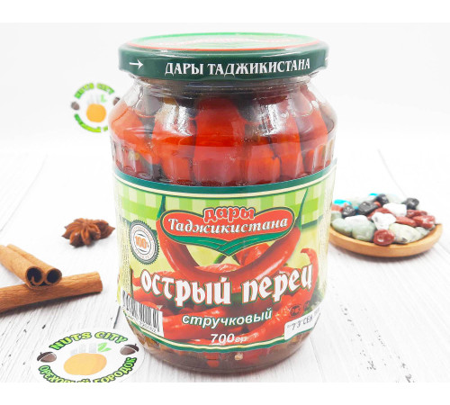 Перец маринованный стручковый 500мл