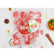 Сладкие кубики со вкусом клубники 500гр
