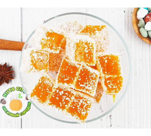 Рахат-лукум со вкусом дыни
