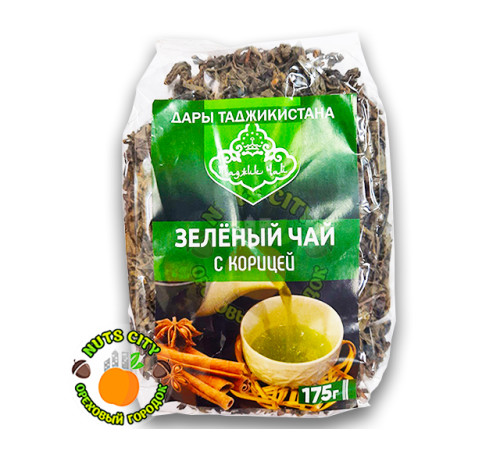 Зеленый чай с корицей 175гр